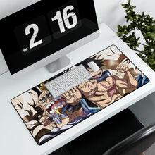 Load image into Gallery viewer, Hyogoro Luffy Haki Fighting Mouse Pad (Desk Mat) With Laptop
