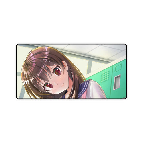 Anime Girl Mouse Pad (Desk Mat)
