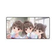 Anime Blue Reflection Mouse Pad (Desk Mat)