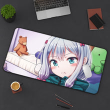 Load image into Gallery viewer, EroManga-Sensei Mouse Pad (Desk Mat) On Desk
