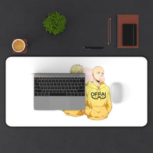 Load image into Gallery viewer, Genos and Saitama Mouse Pad (Desk Mat) With Laptop
