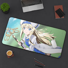 Load image into Gallery viewer, Goblin Slayer Goblin Slayer, Priestess Mouse Pad (Desk Mat) On Desk
