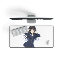 Load image into Gallery viewer, Anime Girl Mouse Pad (Desk Mat) On Desk
