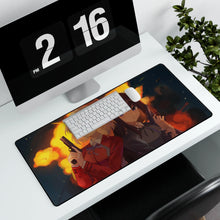 Load image into Gallery viewer, Lycoris Recoil Takina Inoue, Chisato Nishikigi Mouse Pad (Desk Mat) With Laptop
