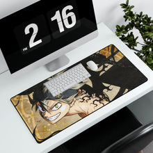 Load image into Gallery viewer, Black Clover Asta Mouse Pad (Desk Mat) With Laptop
