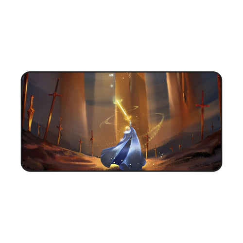Saber, Woman Warrior Mouse Pad (Desk Mat)
