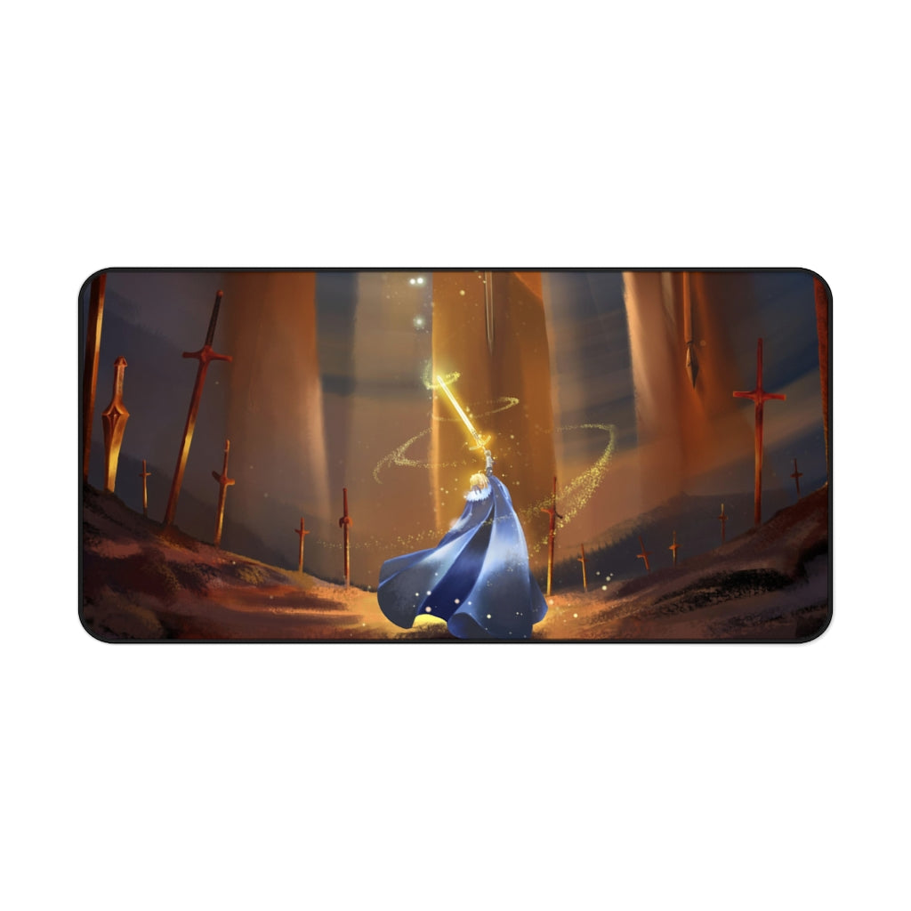 Saber, Woman Warrior Mouse Pad (Desk Mat)