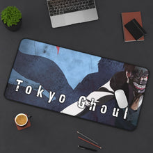 Load image into Gallery viewer, Tokyo Ghoul Ken Kaneki Mouse Pad (Desk Mat) On Desk
