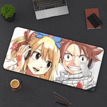 Load image into Gallery viewer, Lucy Heartfilia Mouse Pad (Desk Mat) On Desk

