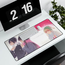 Load image into Gallery viewer, Noragami Yato, Yukine, Hiyori Iki, Noragami Mouse Pad (Desk Mat) With Laptop
