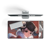 Load image into Gallery viewer, Anime Girl Mouse Pad (Desk Mat) On Desk
