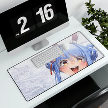 Load image into Gallery viewer, Usada Pekora Mouse Pad (Desk Mat)
