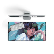 Load image into Gallery viewer, Anime Girl Mouse Pad (Desk Mat) On Desk
