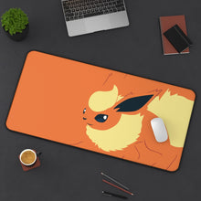 Load image into Gallery viewer, Flareon Mouse Pad (Desk Mat) On Desk
