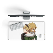 Load image into Gallery viewer, My Hero Academia Katsuki Bakugou, All Might Mouse Pad (Desk Mat) On Desk
