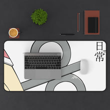Load image into Gallery viewer, Nichijō Mouse Pad (Desk Mat) With Laptop

