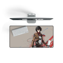 Load image into Gallery viewer, Mikasa Ackerman Mouse Pad (Desk Mat)
