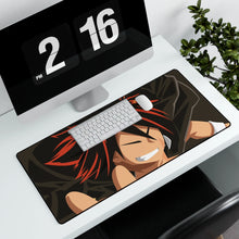 Load image into Gallery viewer, USHIO HINOMARU minimalist Mouse Pad (Desk Mat) With Laptop
