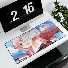 Load image into Gallery viewer, A Kiss For The Petals - Remembering How We Met Mouse Pad (Desk Mat)

