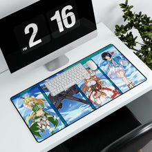 Load image into Gallery viewer, Memory Defrag Hollow Realization Banner Mouse Pad (Desk Mat) With Laptop
