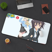 Load image into Gallery viewer, Boku Wa Tomodachi Ga Sukunai Sena Kashiwazaki, Yozora Mikazuki Mouse Pad (Desk Mat) On Desk
