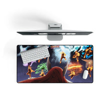 Load image into Gallery viewer, Naruto Vs Son Gokû (Yonbi) Mouse Pad (Desk Mat) On Desk
