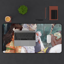 Load image into Gallery viewer, InuYasha Mouse Pad (Desk Mat) With Laptop
