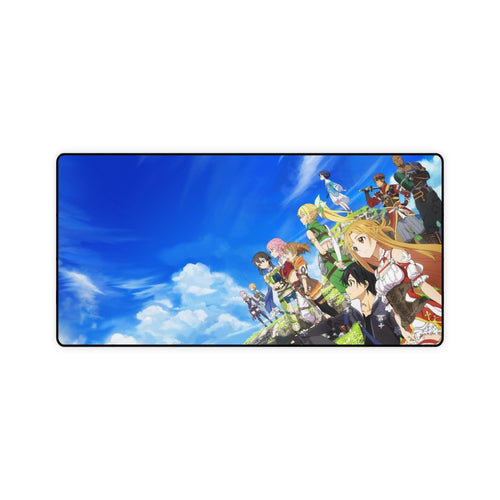 Sword Art Online Kazuto Kirigaya, Asuna Yuuki Mouse Pad (Desk Mat)