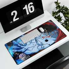 Load image into Gallery viewer, One Piece Jinbe Mouse Pad (Desk Mat) With Laptop
