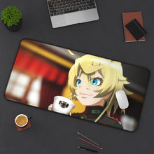Load image into Gallery viewer, Youjo Senki Mouse Pad (Desk Mat) On Desk
