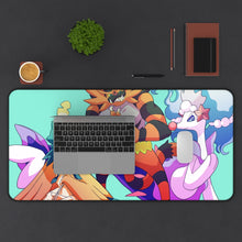 Load image into Gallery viewer, Anime Pokémon Mouse Pad (Desk Mat) With Laptop
