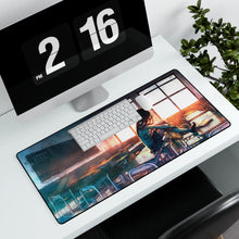 Load image into Gallery viewer, Anime Girl Mouse Pad (Desk Mat) With Laptop
