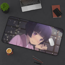 Load image into Gallery viewer, EroManga-Sensei Mouse Pad (Desk Mat) On Desk

