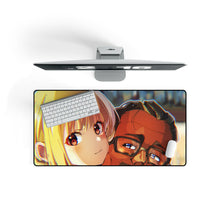 Load image into Gallery viewer, Lycoris Recoil Chisato Nishikigi, Mika Mouse Pad (Desk Mat) On Desk
