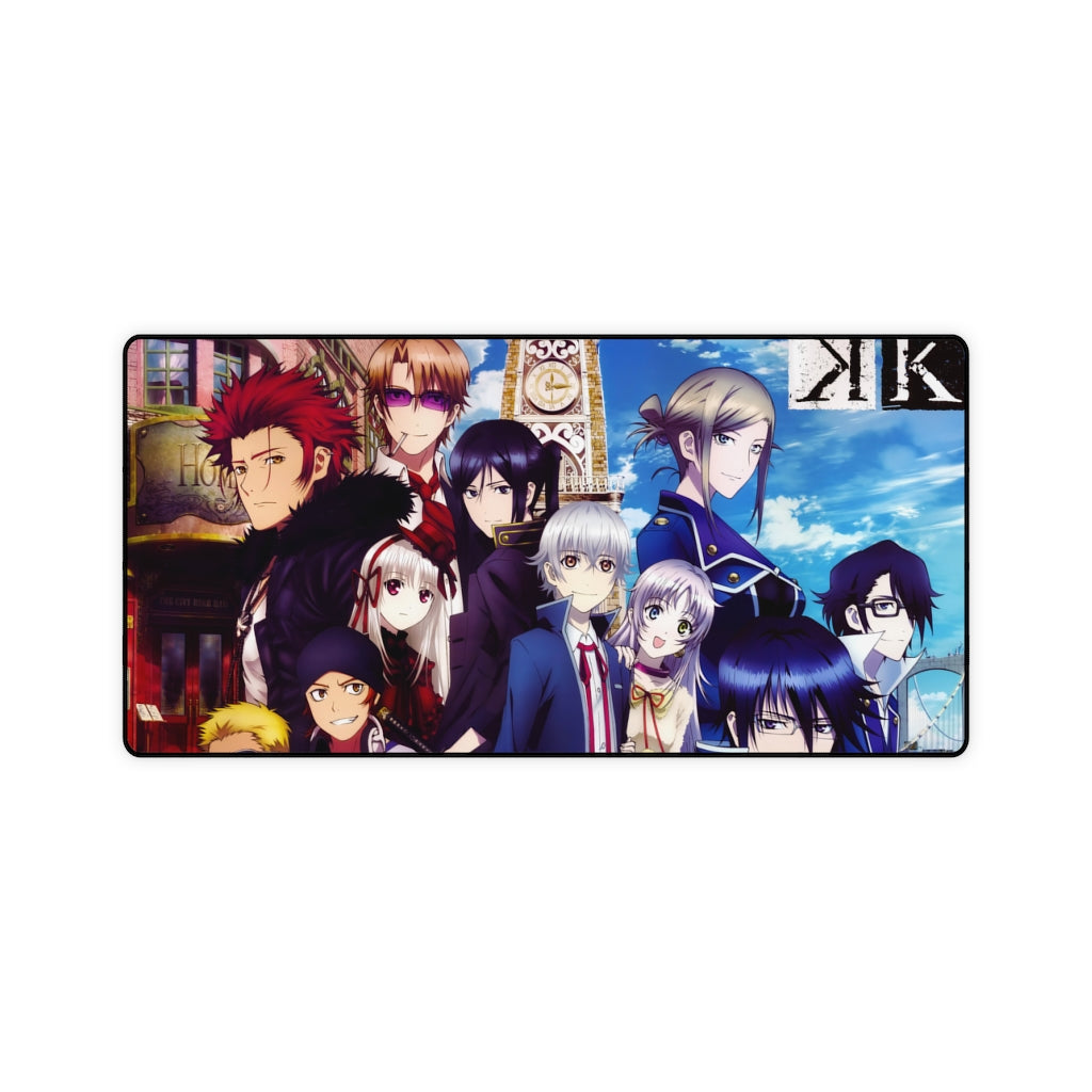 HOMRA (Red clan) and Scepter 4 (Blue clan) Mouse Pad (Desk Mat)
