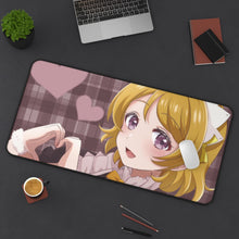 Load image into Gallery viewer, Love Live! Hanayo Koizumi Mouse Pad (Desk Mat) On Desk
