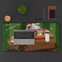 Load image into Gallery viewer, Durarara!! Izaya Orihara, Shizuo Heiwajima, Masaomi Kida, Anri Sonohara Mouse Pad (Desk Mat) With Laptop
