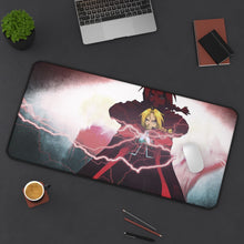 Load image into Gallery viewer, Anime FullMetal Alchemist Mouse Pad (Desk Mat) On Desk
