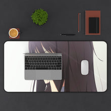 Load image into Gallery viewer, Lycoris Recoil Takina Inoue Mouse Pad (Desk Mat) With Laptop
