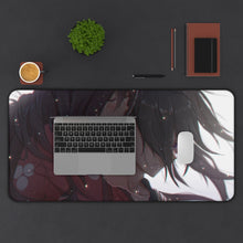 Load image into Gallery viewer, Hyakkimaru and Mio Mouse Pad (Desk Mat) With Laptop
