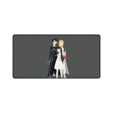 Load image into Gallery viewer, Kirito, Asuna and Yui Mouse Pad (Desk Mat)
