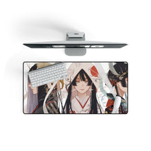 Load image into Gallery viewer, Anime Girl Mouse Pad (Desk Mat) On Desk
