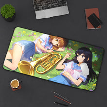 Load image into Gallery viewer, Sound! Euphonium Mouse Pad (Desk Mat) On Desk
