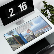 Load image into Gallery viewer, Anime Girl Mouse Pad (Desk Mat) With Laptop
