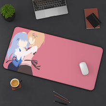 Load image into Gallery viewer, Is The Order A Rabbit? Mouse Pad (Desk Mat) On Desk

