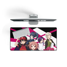 Load image into Gallery viewer, The Devil Is a Part-Timer! Mouse Pad (Desk Mat) On Desk
