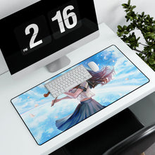 Load image into Gallery viewer, Anime Girl Mouse Pad (Desk Mat) With Laptop
