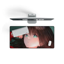 Load image into Gallery viewer, Anime Girl Mouse Pad (Desk Mat) On Desk
