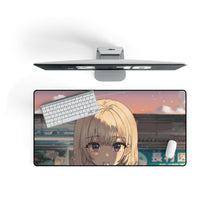 Load image into Gallery viewer, Anime Girl Mouse Pad (Desk Mat) On Desk
