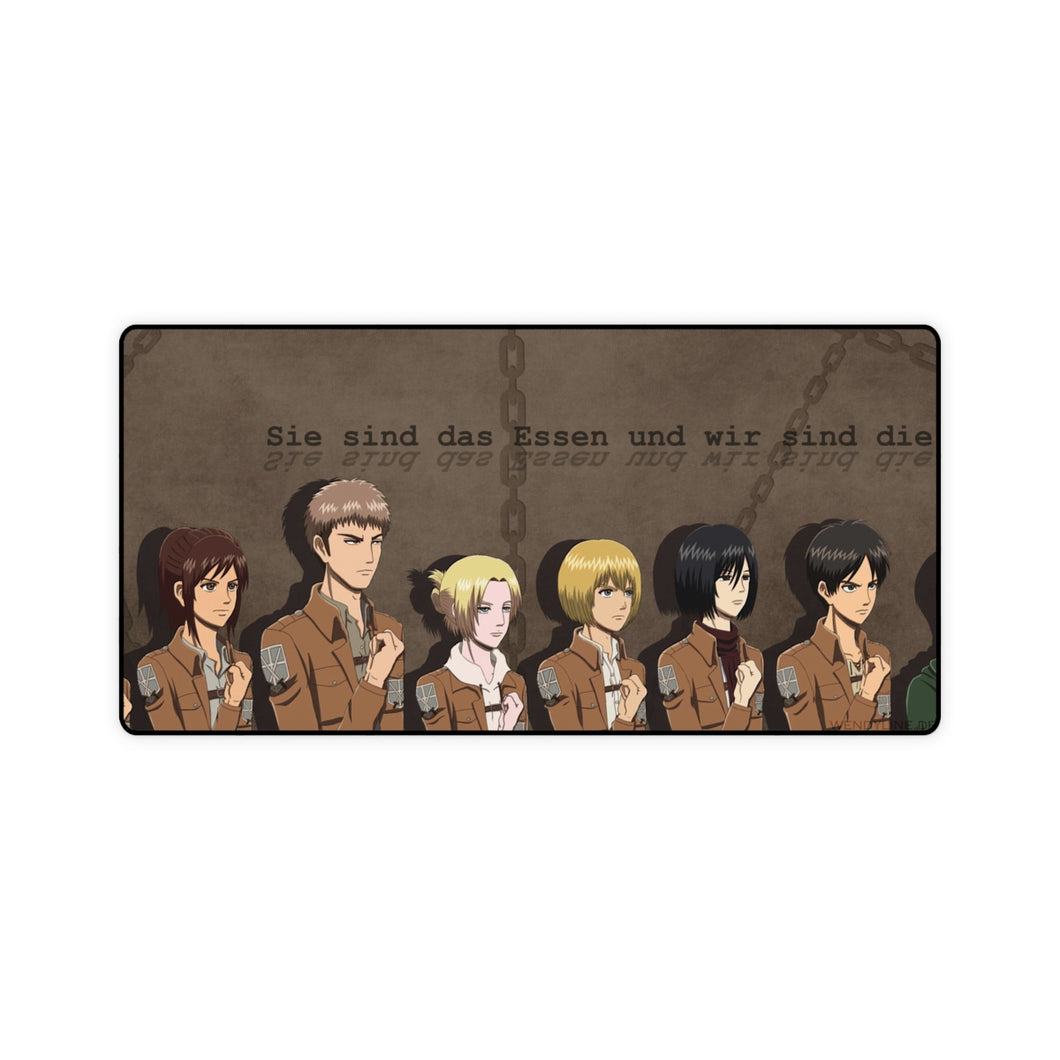 Anime Attack On Titan Mouse Pad (Desk Mat)